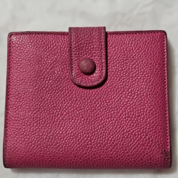 Chanel Pink Caviar Leather Wallet - Picture 7 of 12